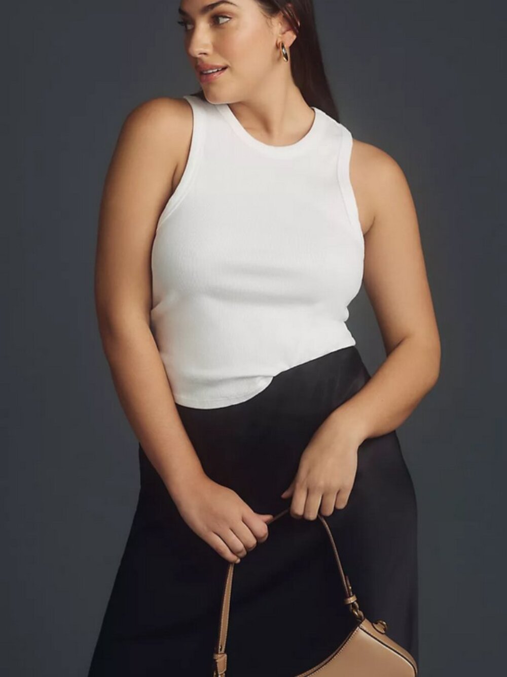Anthropologie Maeve Blair Ribbed Racerback Tank (XL)